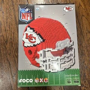 FOCO Chiefs Helmet-brand new - box has a tear and is open.  All pieces intact